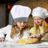 Little Chef Cosplay Clothes Kids Coat Jacket Costume for Boys and Girls Hat Apron Cotton Hats 5