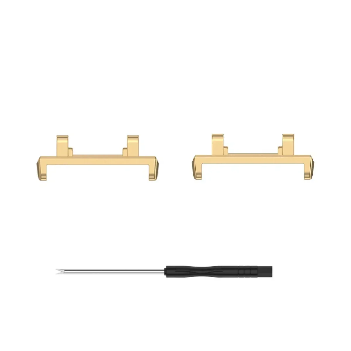 Enhanced Metal Connector with Tool for Smartwatch Strap Adapter