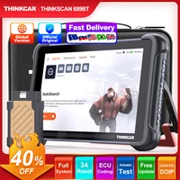 THINKSCAN 689BT Auto OBD2 Scanner CANFD DOIP Full System Actuator Test 34 Reset IMMO Lifetime Free Update Car Diagnostic Tool 1