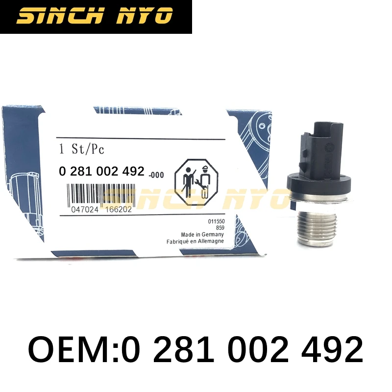 Sensore Di Pressione Common Rail Carburante Diesel Cr Per Citroen Xsara Peugeot 206 307 1.4 Hdi 0281002492 1920Fk