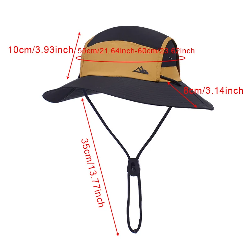 소년을위한 여름 어린이 양동이 모자 소녀 큰 고리 어부 모자 빠른 건조 방수 태양 모자 야외 사이클링 선 스크린 모자