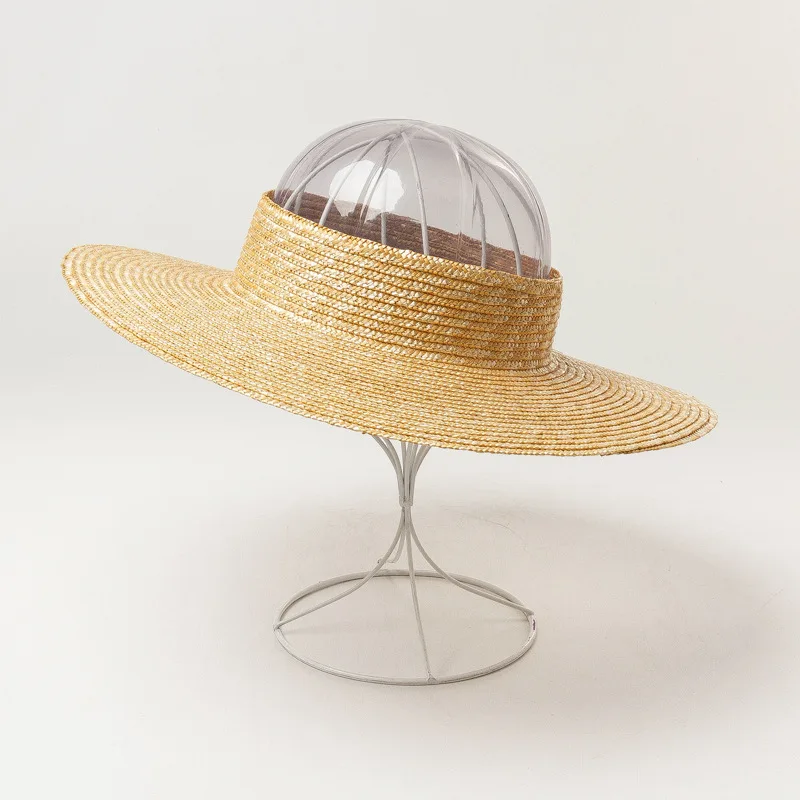 New Simple Summer Hat for Women Straw 
