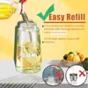16oz/470ML Glass Oil Dispenser with Automatic Flip Lid  2in1 Kitchen Bottle,Cooking Sprayer,Leak-Proof Design,Oil Spray Bottle 4