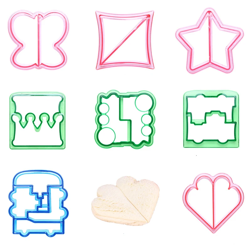Cookie Cutter Cookie Mould Cookie Printing Mold Baking Mold Baking Decorating Tools Lunch DIY Sandwiches Cutter Mould Food Cutting Die Bread Biscuits Mold Children Baking Tools Versatile Cookie Cutter Pastry Tool