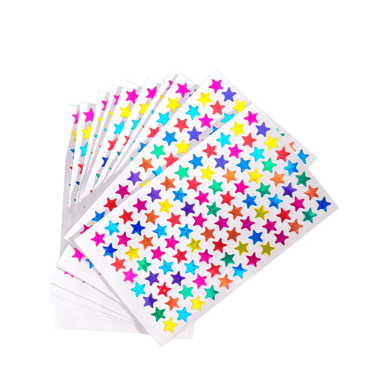 Stickers Star Sparkle Shiny Stars Kids Colored Reward Bling Self Adhesive Colorful Multicolor Students Sticker Mini Decal Gold