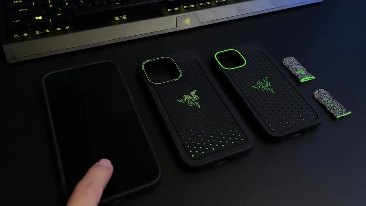 Manicotti Per Dita Da Gaming COYUN - Fibra Di Carbonio, Antiscivolo, Per Mobile Games - Foto 2