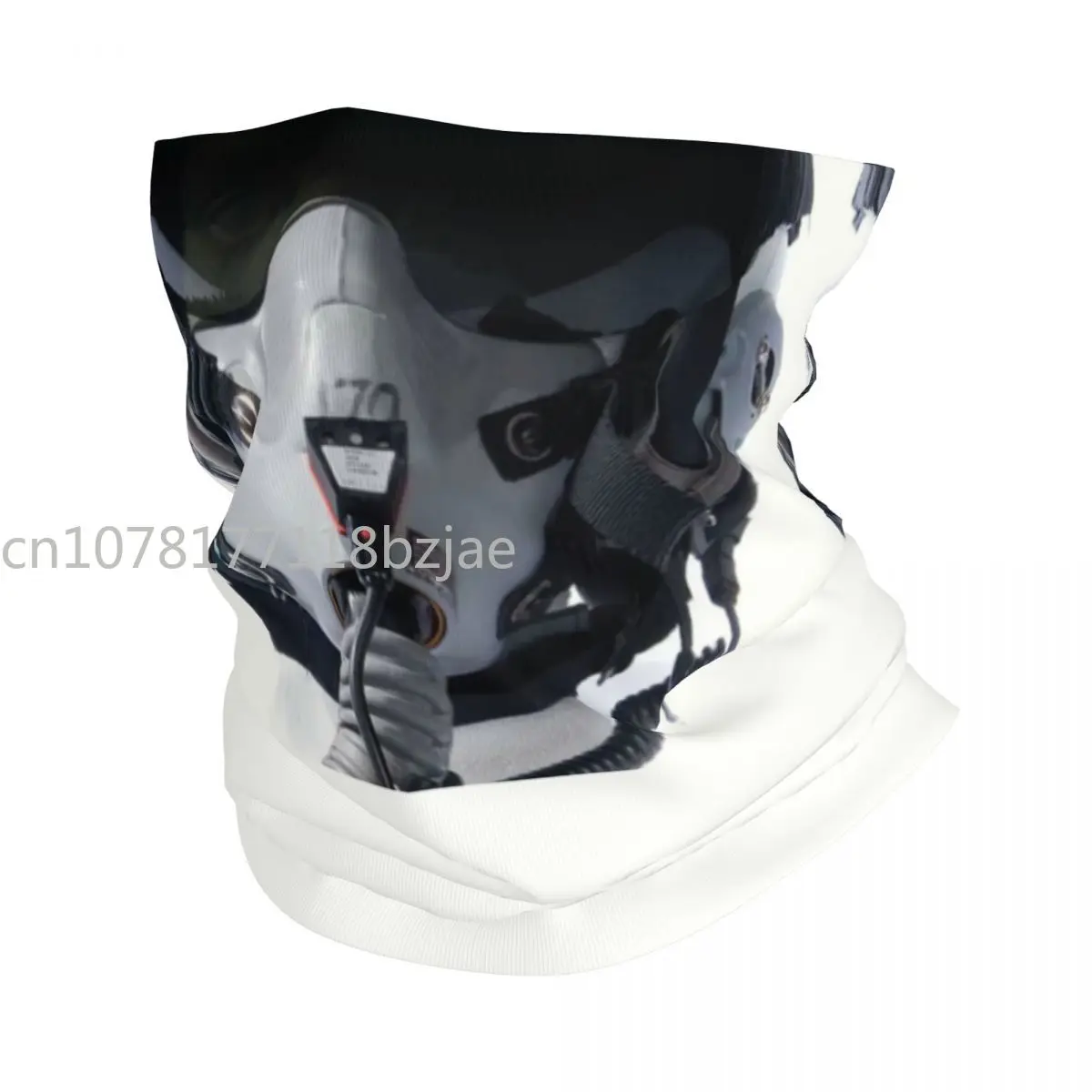 

Fighter Pilot Helmet Winter Headband Neck Warmer Men Women Hiking Camping Tube Scarf Modern New Warfare Face Bandana Gaiter