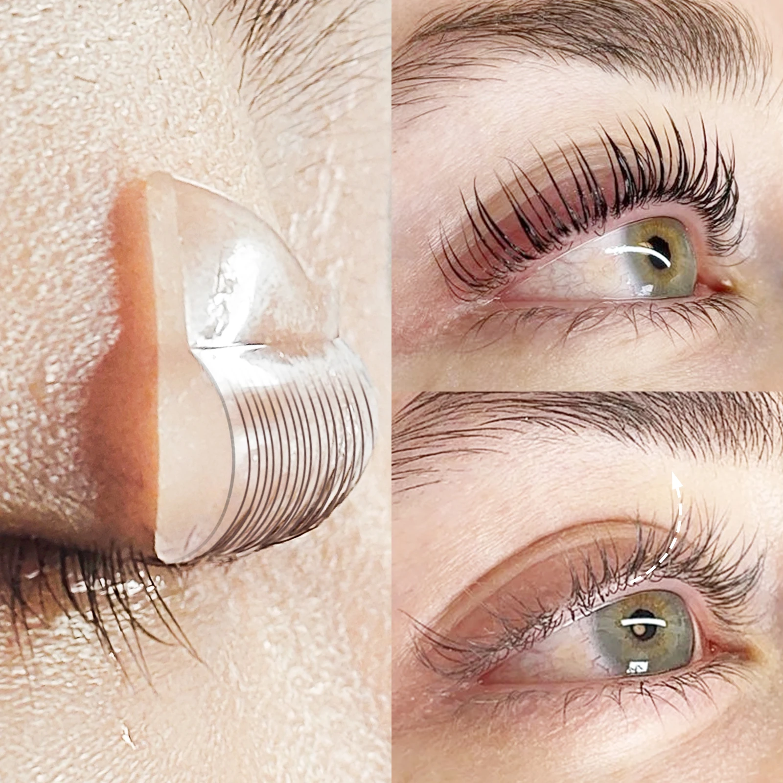 Libeauty Silicone Lash Lift Shields - Eyelash Perming and Curling Accessories