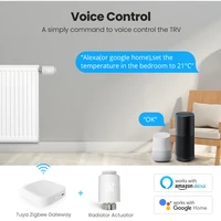Tuya ZigBee3.0 Smart TRV Radiator Actuator Valve Thermostatic Radiator Valve Temperature Controller Support Alexa Google Home - Image 5