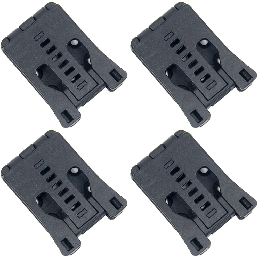 

Set of 4 Universal Large Belt Loop Clip Mounting System For Kydex Sheath/Holster With Hardware Special for DIY
