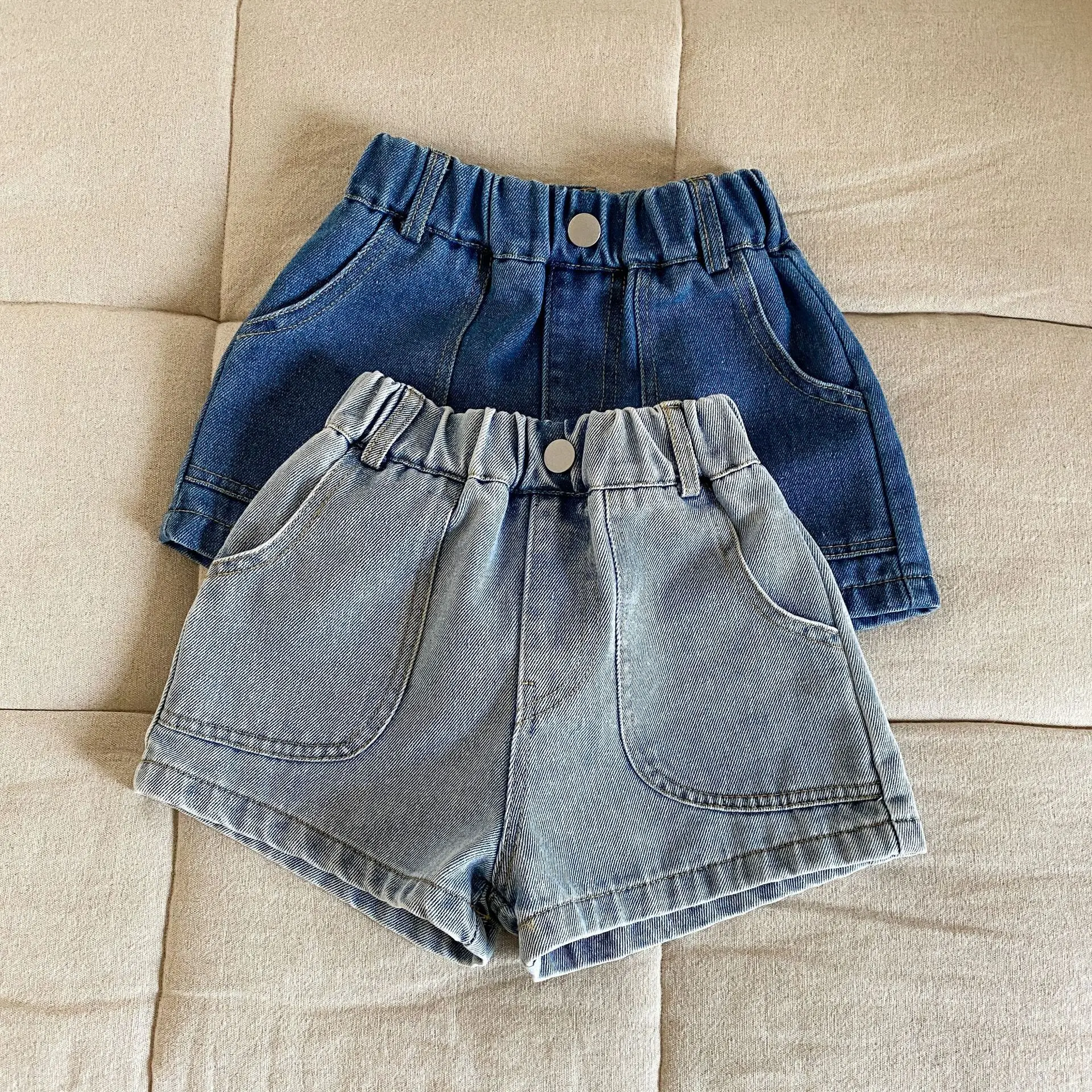 5595 Children's Denim Shorts Summer Baby Casual Pants Boys' Denim Short 1-10Year Kid's Trousers kids shorts kids trousers