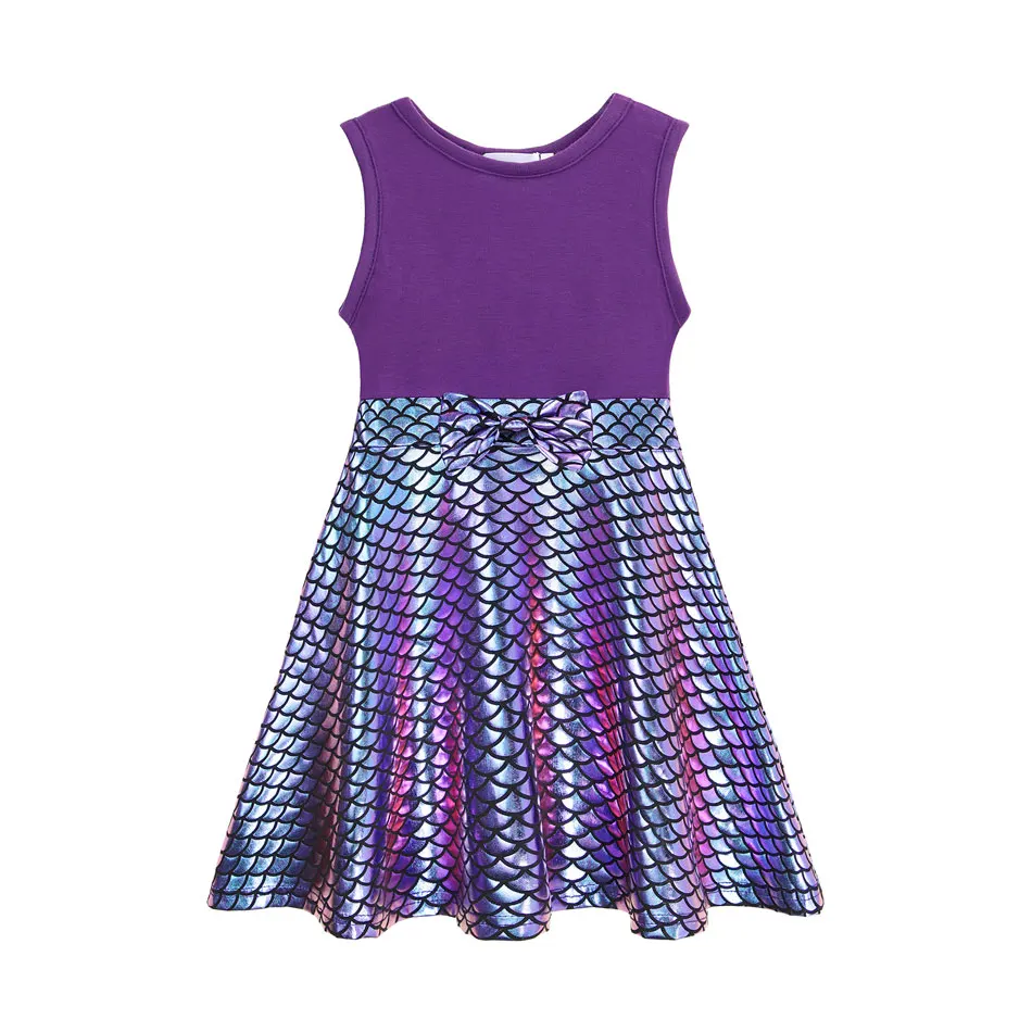 thumbnail image 1 of Vestido de princesa de melocotón de Disney para niñas, ropa informal de uso diario, disfraz de cumpleaños, Carnaval, Elsa, Anna, sirena, Rapunzel, 1 of 5