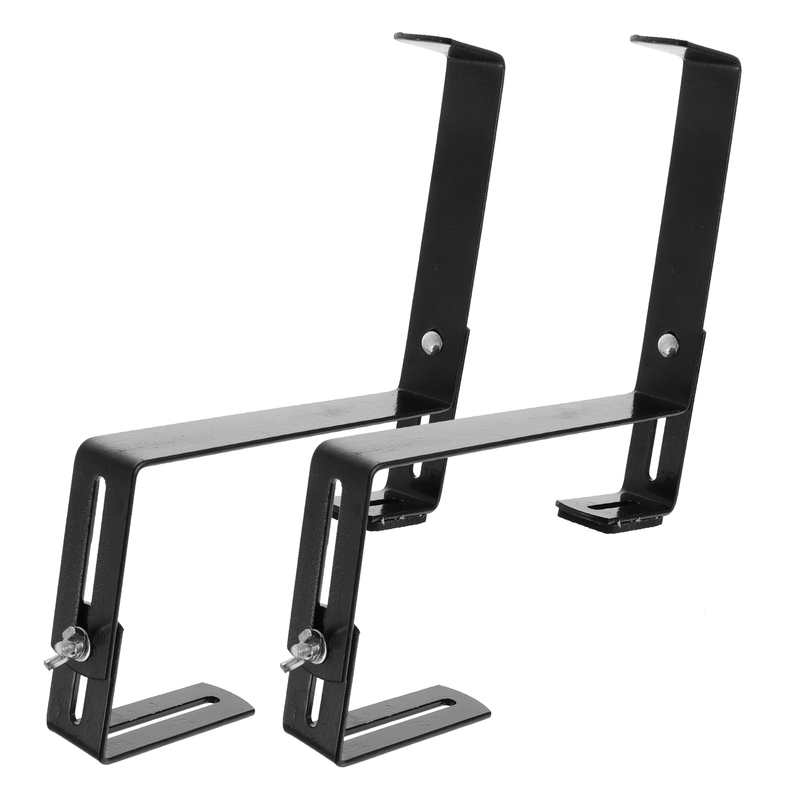 

Adjustable Planter Box Brackets Window Boxes Wall Mounted Hooks Hangers Flower Baskets Holder Durable Hanging