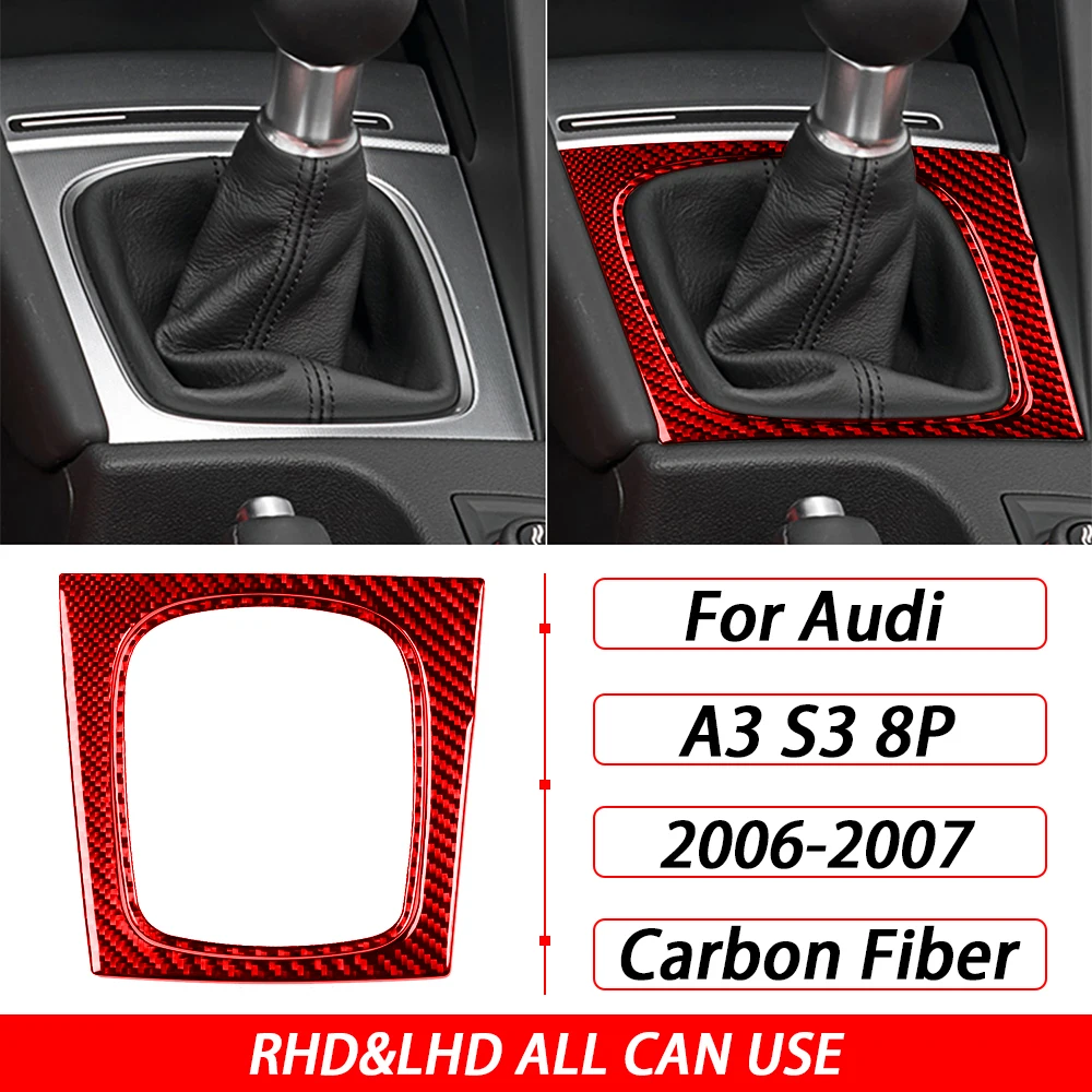 Carbon Fiber Headlight Switch Stickers For Audi A3 S3 8P 2006 2007 Interior  Accessoire Voiture - AliExpress