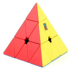 Meilong Series Alien Magic Cube Puzzle Toy: Professional Cubo Magico (Pyramid)