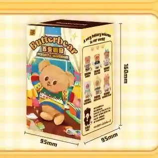 Genuine Butter Bear New Versatile Wardrobe Series Plush Blind Box
