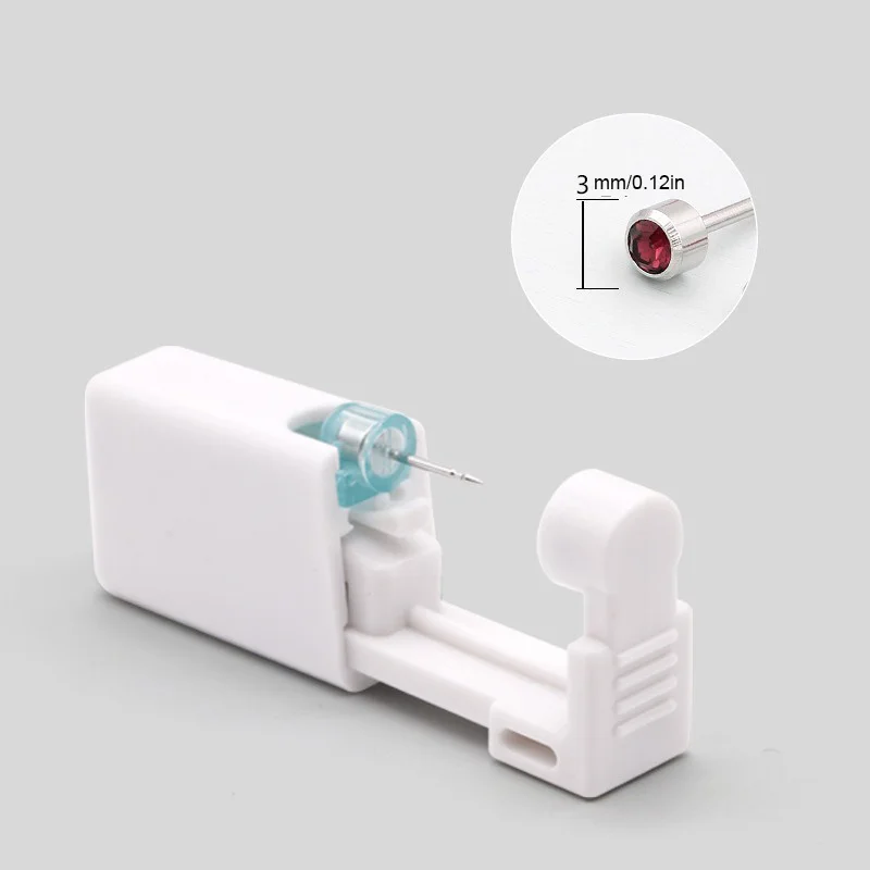 Disposable Sterile Ear Piercing Kit 1Pc Cartilage Tragus Helix Piercing Gun No Pain
