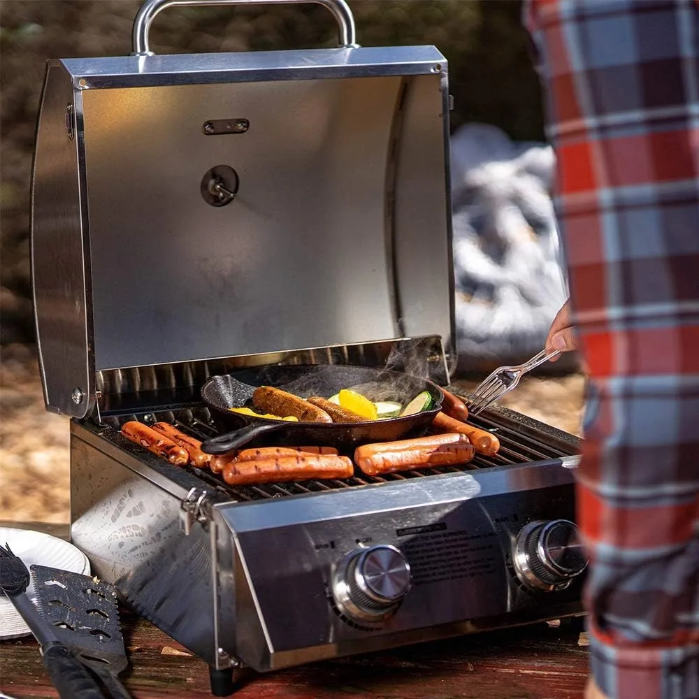Tabletop Propane Gas Grill 5