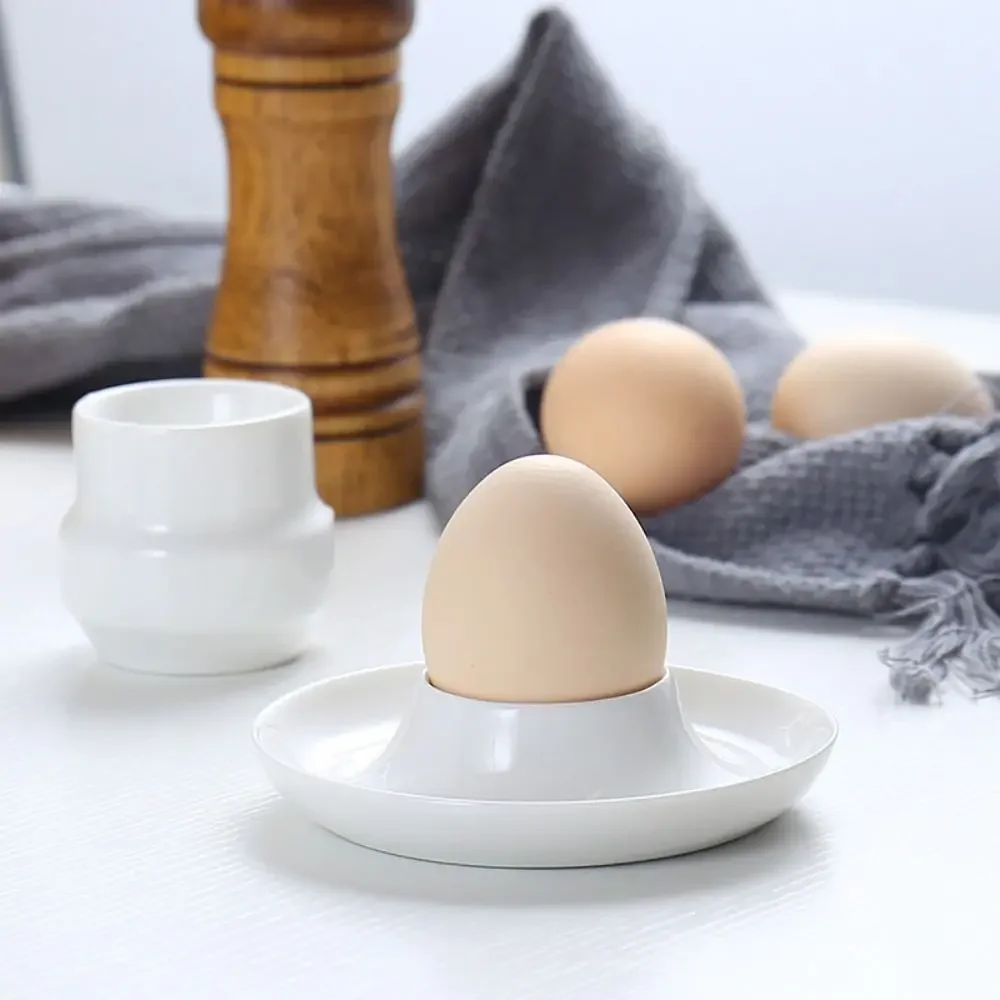 Breakfast Egg Stand Storage Rack PP Egg Holder Christmas Table Home Decoration Nordic Ceramic Eggs Goblet Kitchen Accessories