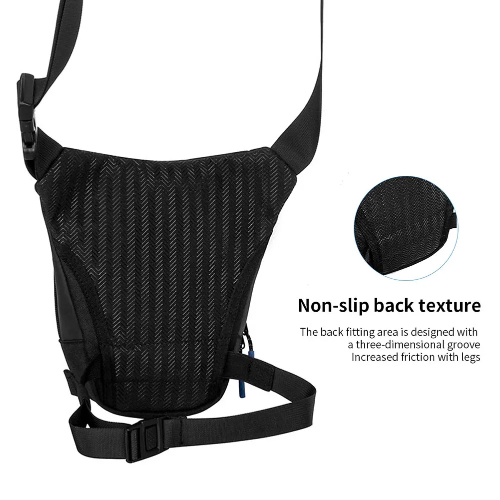 Motorcycle Drop Leg Bag Waterproof Motorbike Riding Chest Bag Large Capacity Motorcycle Crossbody Bag for Motorcycle Bicycle