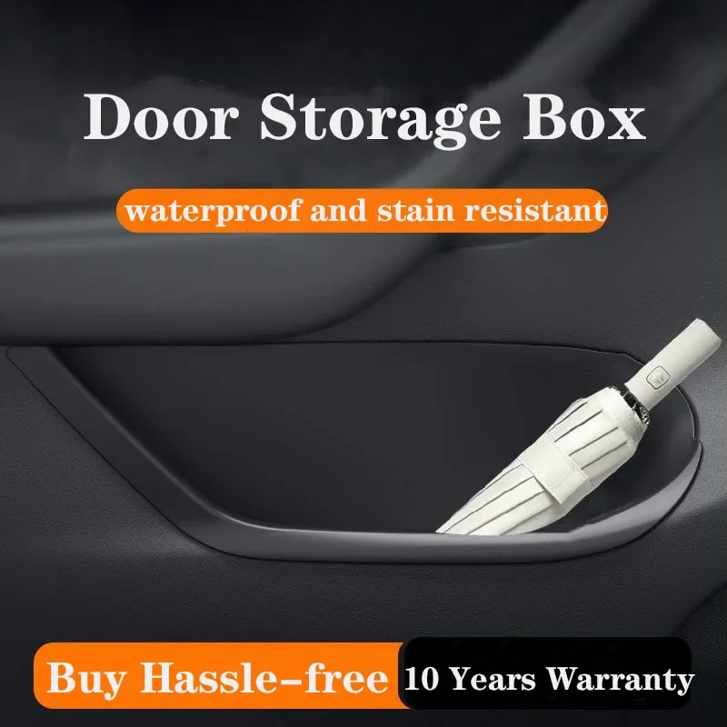 

Car Door Side Storage Box For Tesla Model 3/Y Interior Door Handle Armrest Organizer Accessory Decoration