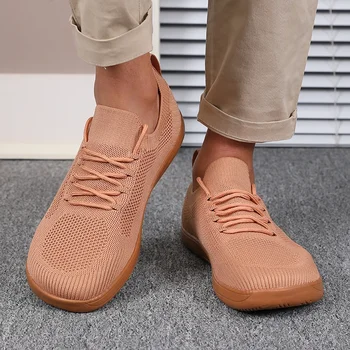 صيف جديد كبير حذاء مزود بفتحة للأصابع المرأة عادية شبكة تنفس مريحة عدم الانزلاق وحيد بسيط عصري الجوف خارج أحذية نسائية 6