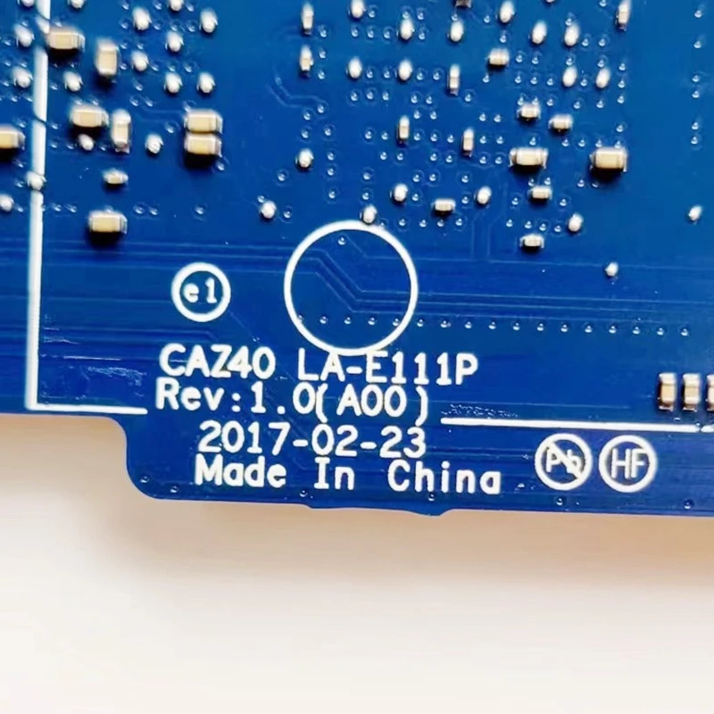 CAZ40 LA-E111P For Dell Latitude 5289 7389 Laptop Motherboard CPU:I3-7100U/I5-7300U/I7-7600U RAM:4GB/8GB/16GB 100% Fully Work 5 CAZ40 LA-E111P For Dell Latitude 5289 7389 Laptop Motherboard CPU:I3-7100U/I5-7300U/I7-7600U RAM:4GB/8GB/16GB 100% Fully Work - Image 3