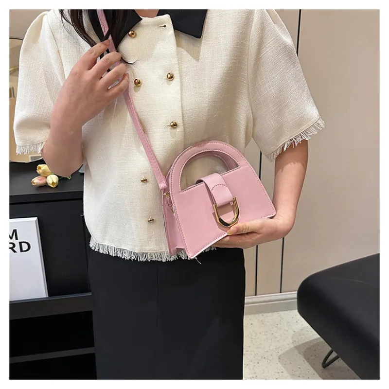 

Popular Small Crossbody Bag Female Autumn Korean New Personality Messenger Shoulder Bag Texture Foreign Minority Shoulder Bag