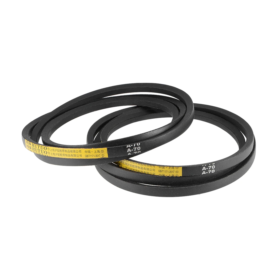 

uxcell A70 V-Belts 70" Pitch Length, A-Section Rubber Drive Belt for Automobile, Engine, Agricultural Machinery 2pcs