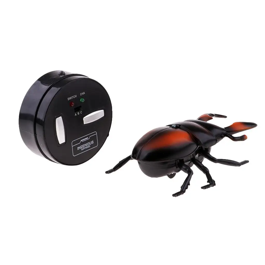 Radio Control Scared Beetles Toy w/ Controller Kids Filler