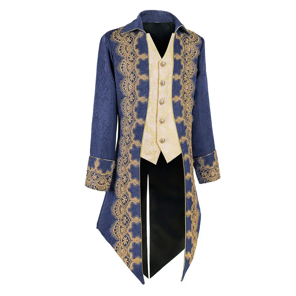 Veste Steampunk Pour Homme - Manteau Renaissance Pour Homme
