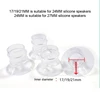 17/19/21mm Breast Funnel Inserts Plug-in Different Size Converter Small Nipple Horn Adapter 5