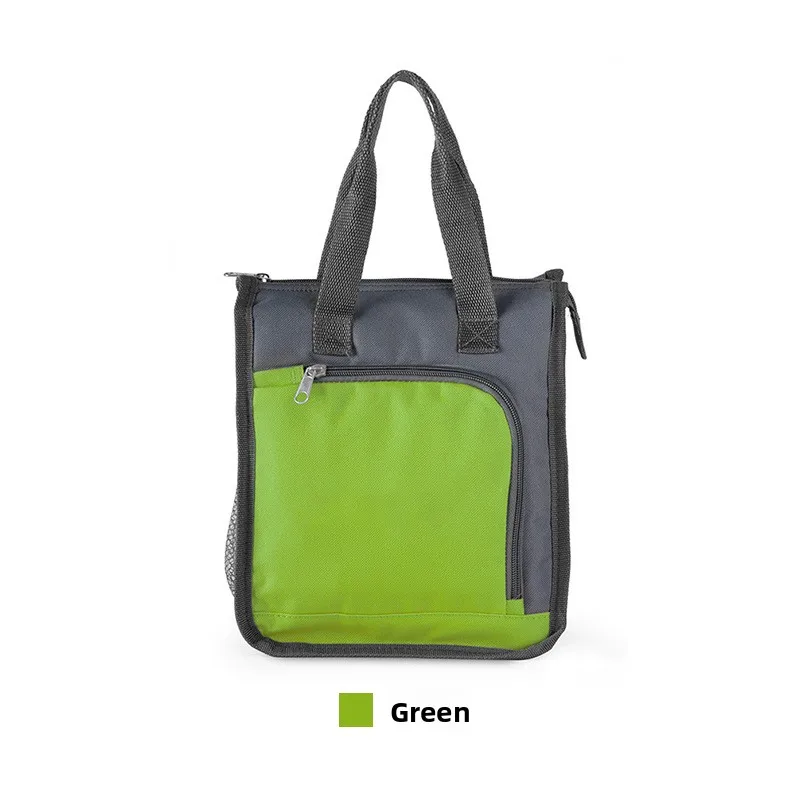 Hot Selling Thermal Insulated Bag Oxford Cloth Handheld Lunch Bag Picnic Meal Box Carrier