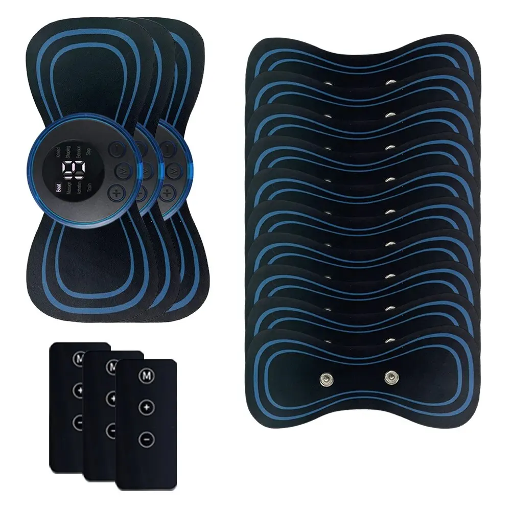 Масажер для шиї з дистанційним керуванням Портативний розумний електричний акумуляторний масажний патч для плечей Розслаблення м’язів і полегшення втоми