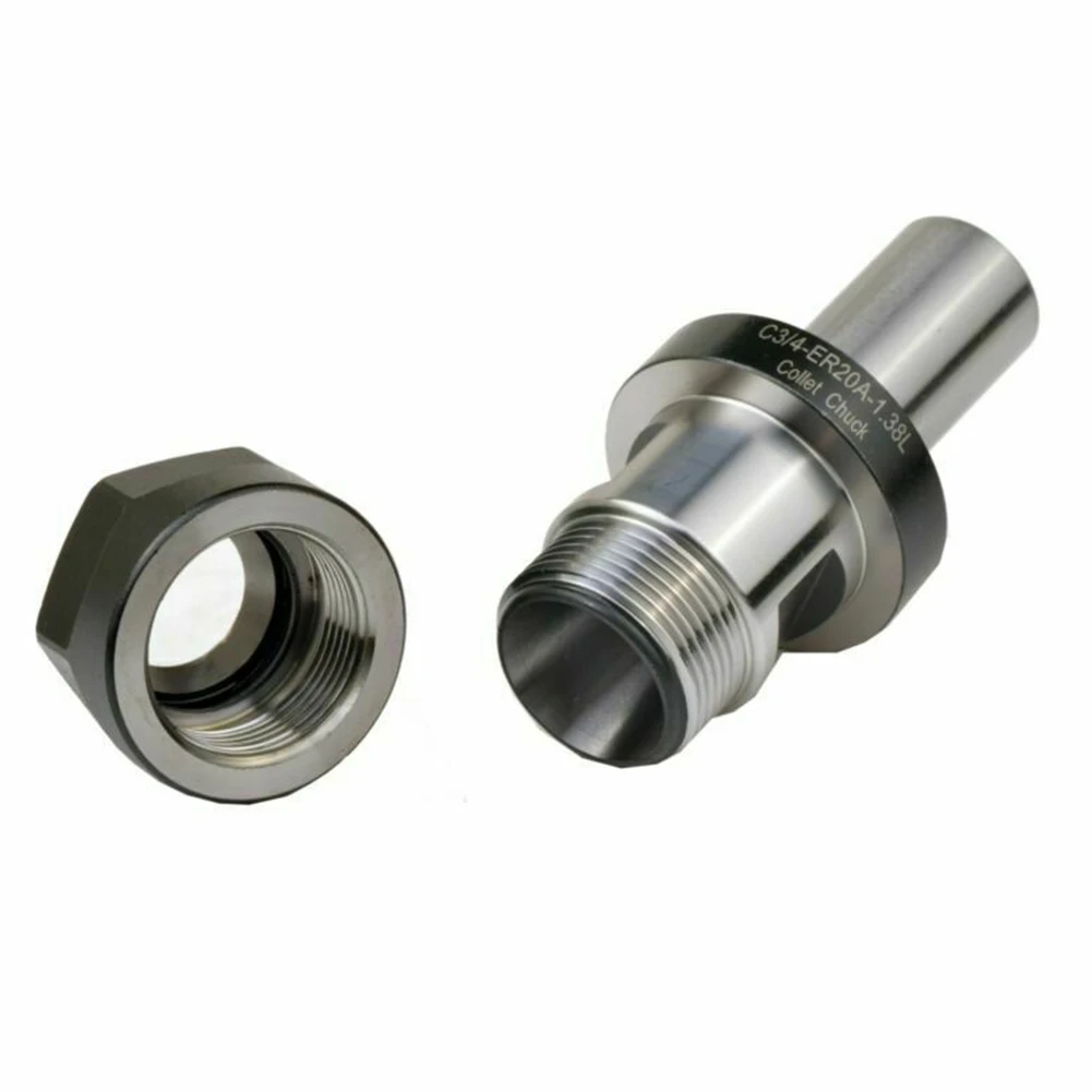 3/4 Inch ER20 1.38 TTS Tools Holder For Tomrach C3/4-ER20A 1.38 L Collet Chucks Bracket ER20 Collets 12000RPM Metalworking Tools spring collet tool holder collet chuck lathe tool holder spring collet chuck collet chuck holder