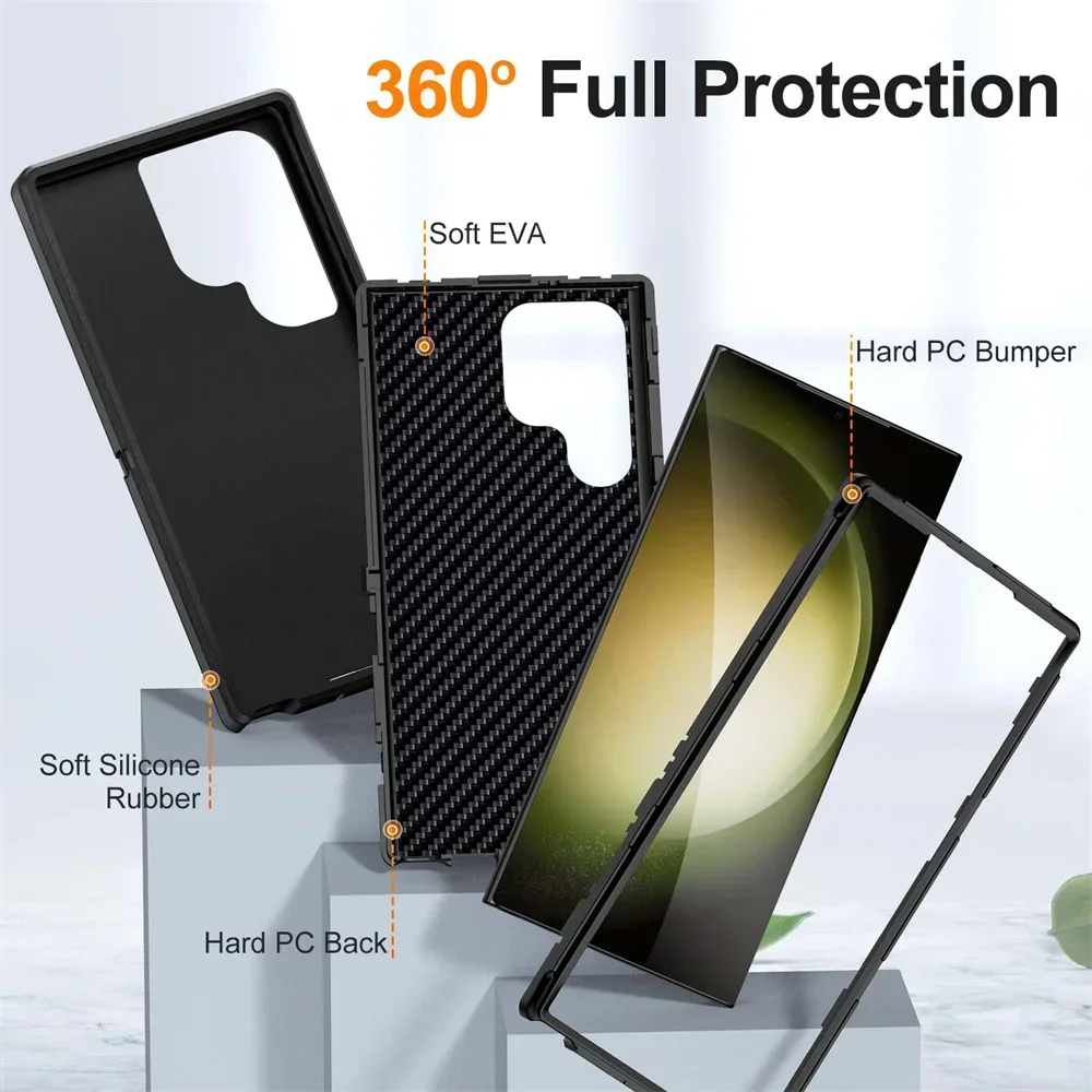 Heavy Duty Shockproof Rugged Protective Case with Full Cover