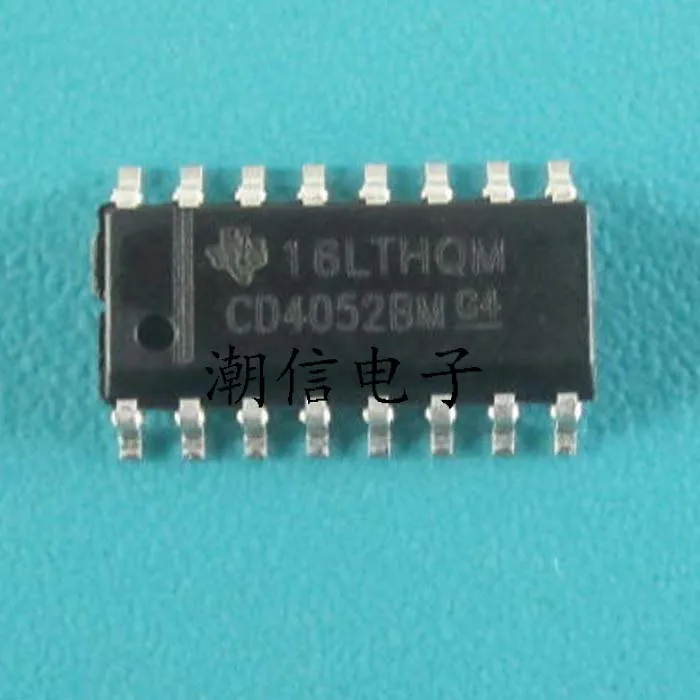 

(20 шт./лот) CD4052BM SOP-16 Новый оригинальный запас