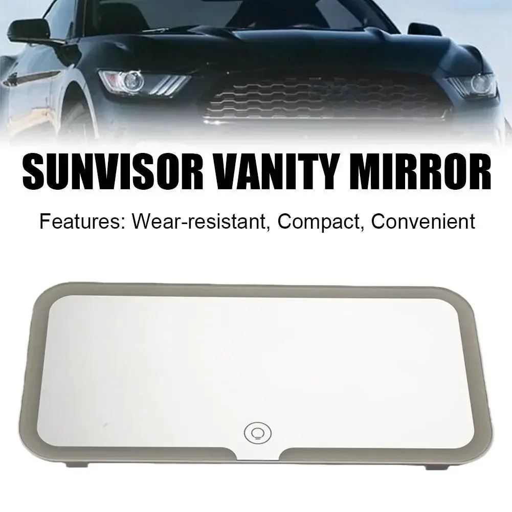 Car Sun Visor Vanity HD Mirror With LED Ultra Thin