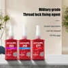 Threaded lock Liquid Glue 222/242/243/262/263/271/272/290 50 ml Sealing and Moderate Nut, bolts, Fasteners & Metal, blue threaded lock to prevent melting and leakage 4
