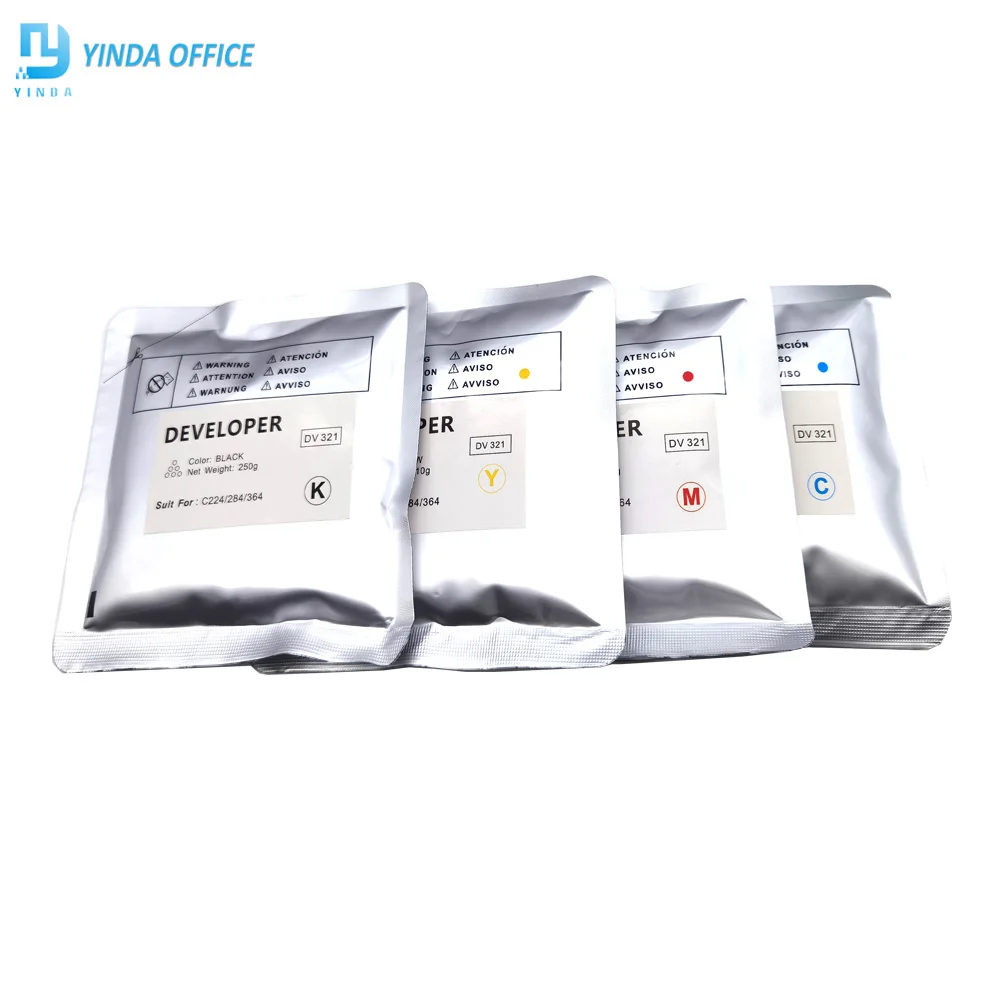 250g High Quality DV512 DV312 For Konica Minolta Bizhub BH C224 284 364 454 554 C284 C364 C454 C554 Powder Developer A2XN0KD