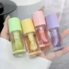 Water Light Lip Gloss Moisturizer Transparent Jelly Mirror Fruit Crystal Lip Oil Clear Hydrating Plumping Korean Lip Care Makeup 2