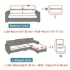 Elastic Sofa Covers Solid Colors Sofa Cushion Cover for Living Room Spandex Funiture Protector Couch Cover Chaise Lounge Cover 4