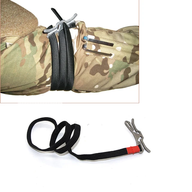 Torniquete táctico de rescate con una mano, equipo hemostático militar para  primeros auxilios al aire libre, emergencia IFAK - AliExpress