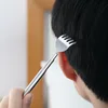Practical Telescopic Pocket Scratching Massage Kit Stainless Steel Scratcher Handy Pen Clip Back Scratcher Relax Back Massager 4