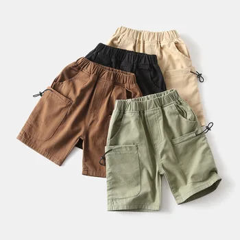Boys Cotton Brown Short 1