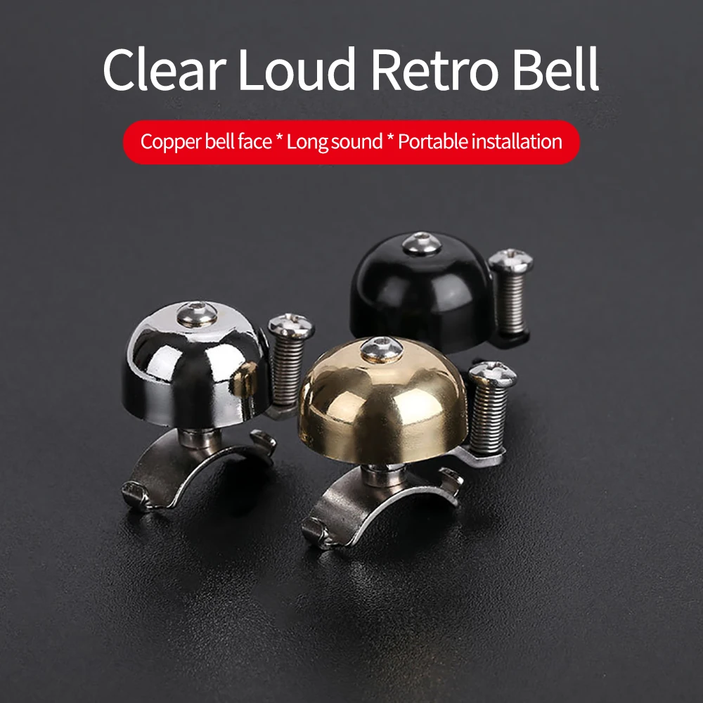 Bicycle Bell Horn Mountain Road Bike Horn Sound Alarm Safety Warning Cycling Handlebar Metal Ring Call MTB Bike Accessories