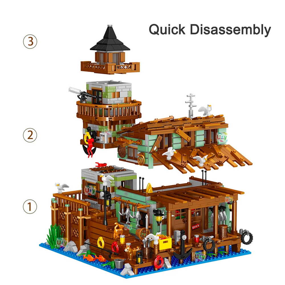 https://ae01.alicdn.com/kf/S0432a4241c0840b6ac433b72fe5a3c828/Creative-Fishing-House-Village-Store-Street-View-Set-Wood-Seaside-Cabin-Apartment-Mini-Building-Blocks-Figures.jpg