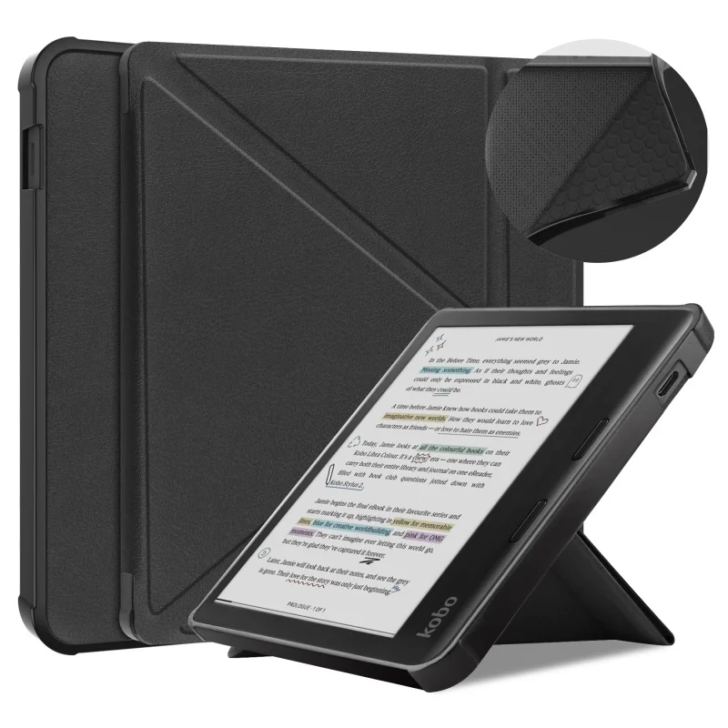 Premium Multi-folding Stand eReader Cover with Auto Wake/Sleep Feature