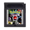 GBC Game Cartridge Pokemon mMario Series 16 Bit Video Game Console Pokemon Sour Crystal Blue Red DX 5