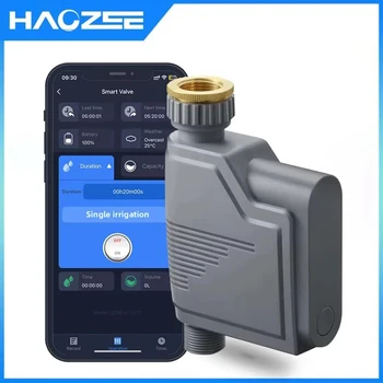 Tuya Smart Zigbee Watering Timer Smart Sprinkler Drip Irrigation System Built-in Water Flow Recorder Water Controller 1